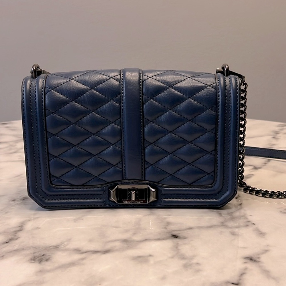 Rebecca Minkoff Love Crossbody Quilted Leather Bag
